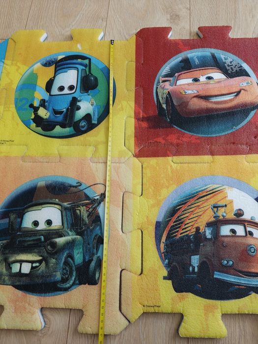 Puzzle piankowe Auta Zygzak McQueen