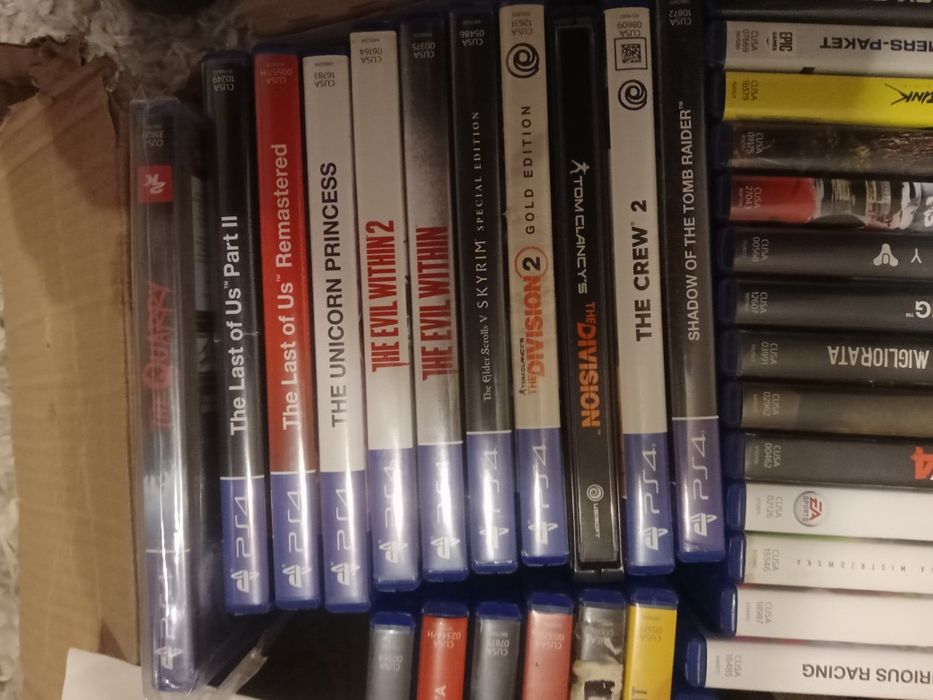 Kolekcja gry na ps4