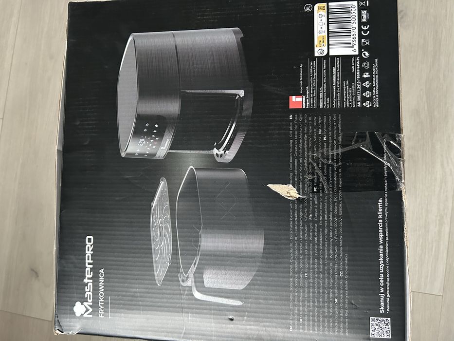 Frytkownica beztluszczowa air fayer Masterpro Nowa