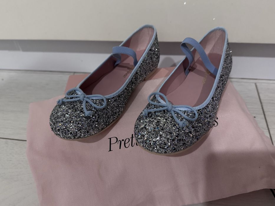 Продам нові балетки з глітером PrettyBallerinas