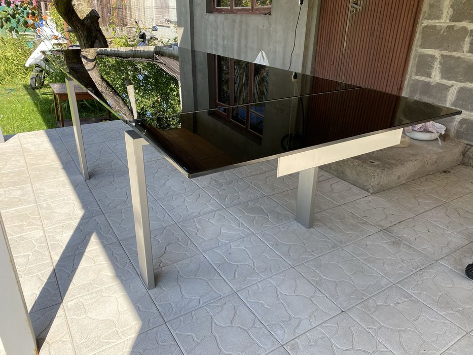 Раскладной кухонный стол Calligaris TEMPERED Made in Italy