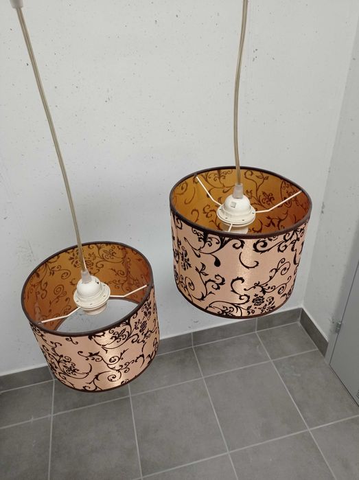 lampa na dwa klosze