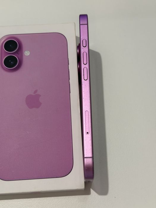 iPhone 16 Różowy, 89% kondycji baterii / GWARANCJA / FAKTURA