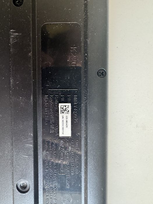 Logitech K220 mk220 бездротова клавіатура до ПК
