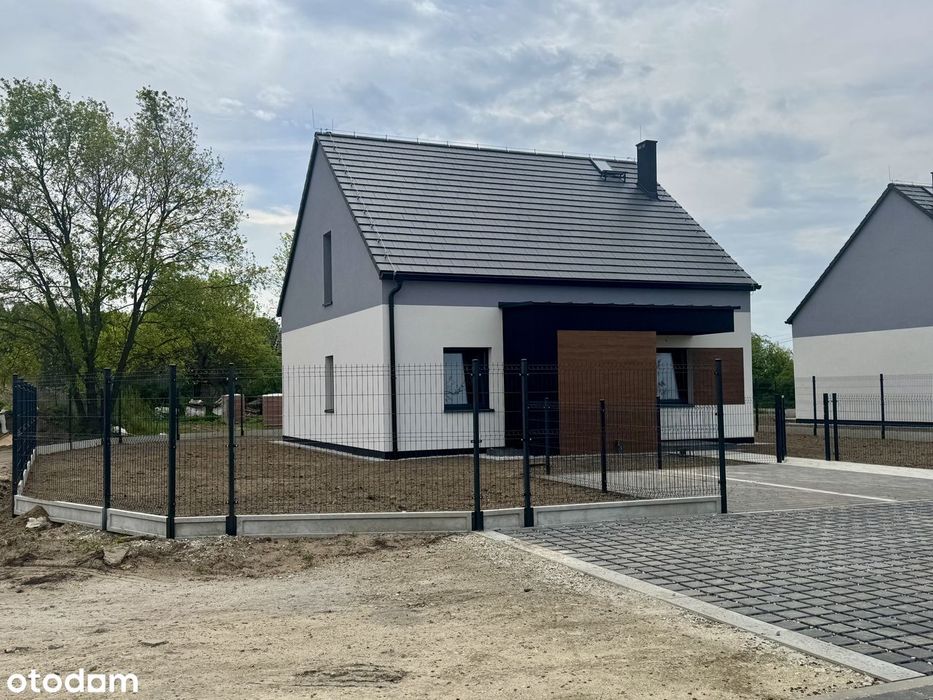 Kompaktowy domek PARTEROWY WOLNOSTOJĄCY na osiedlu pod lasem