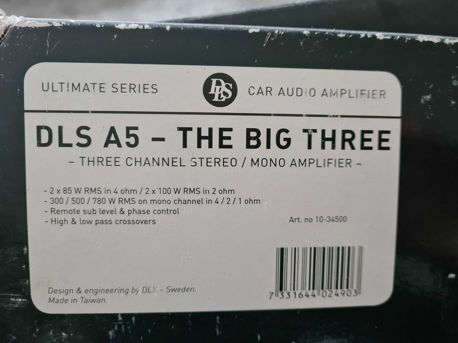 Wzmacnia DLS A5, 3 kanałowy