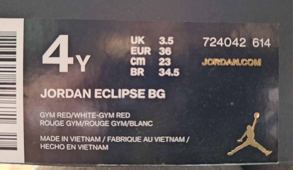 Buty Jordan eclipse bg