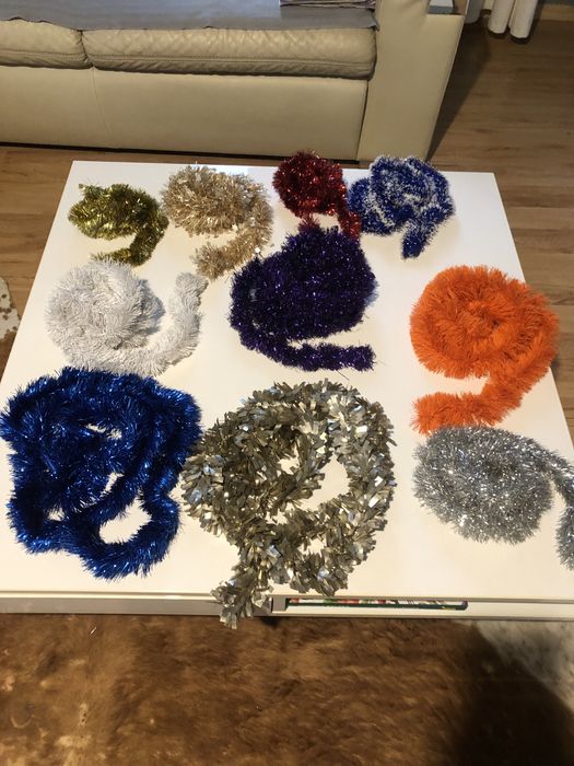 Lancuchy na choinke cena dotyczy 10 sztuk