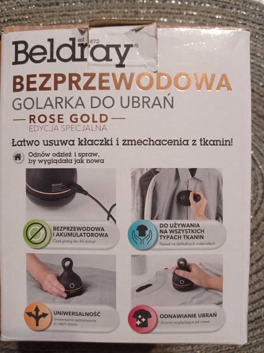 Bezprzewodowa golarka do ubrań Beldray