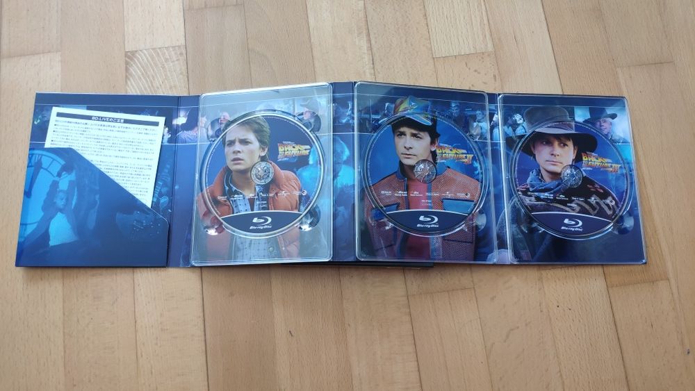Trilogia Regresso ao Futuro Blu-ray