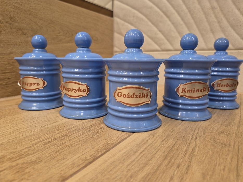 Stare pojemniki na przyprawy PRL .
