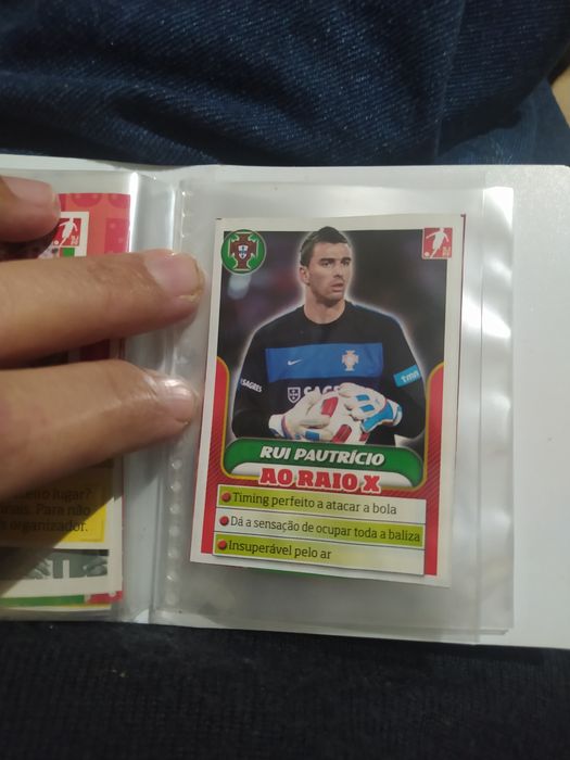 Rui Patrício Chrome Card Recovered from Portugal's Gold Edition X-ray