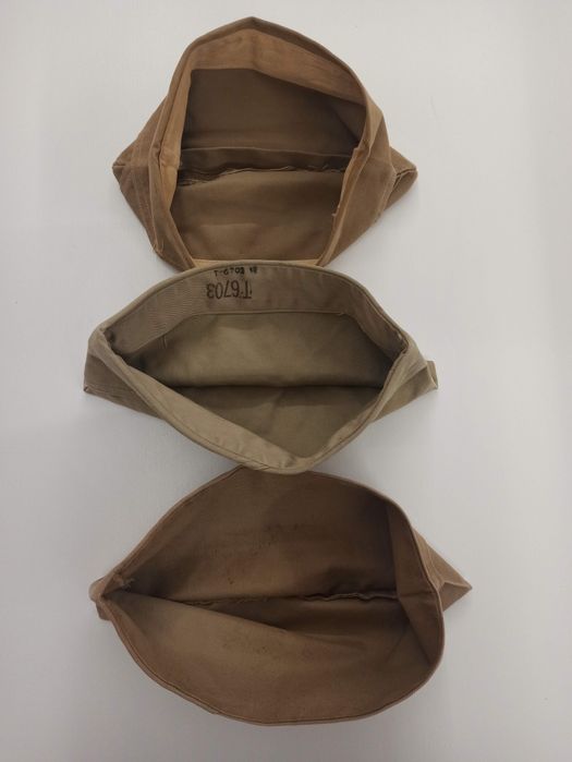 Furażerki khaki 3szt US Army ww2