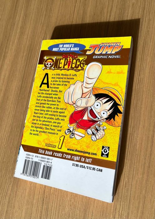 One Piece Vol 1 - Inglês