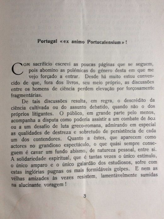 Portugal "Ex Animo Portucalensium" : resposta ao artigo crítico ...