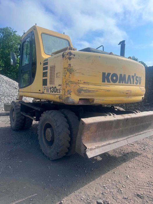 Koparka Kołowa Komatsu Pw 130