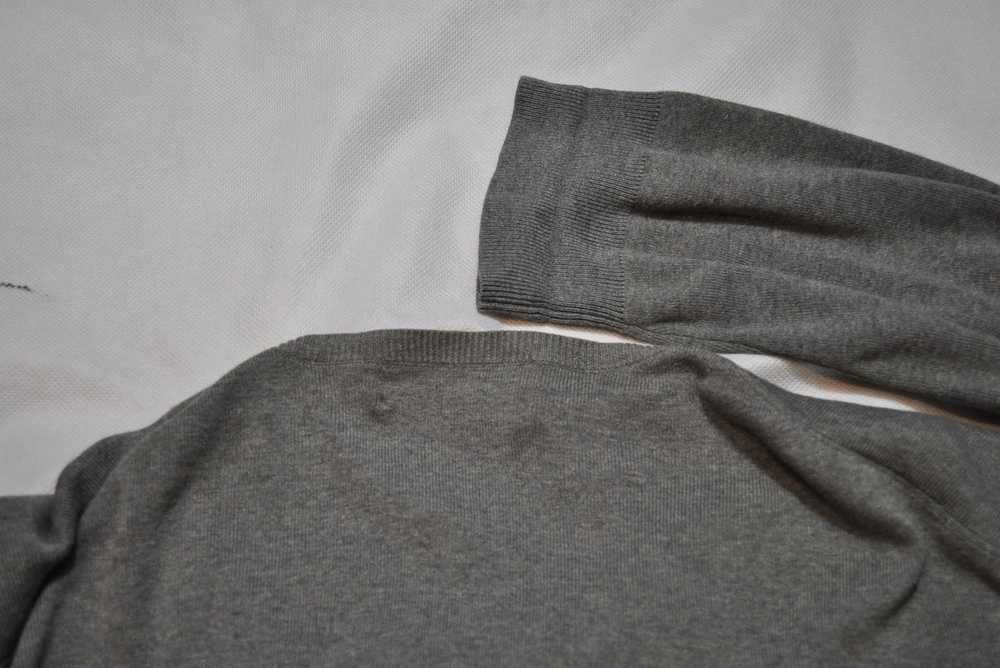 RALPH LAUREN XL Tall męski cienki sweter w serek i7v