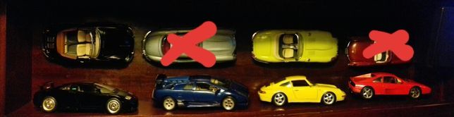 Vários Carro de Coleção Burago 1/18