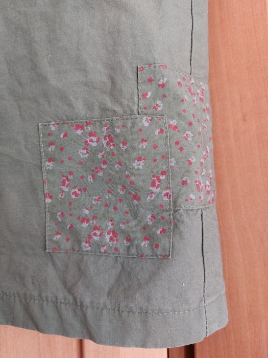 Krótka spódniczka, rozmiar 42, kolor khaki, Bonprix