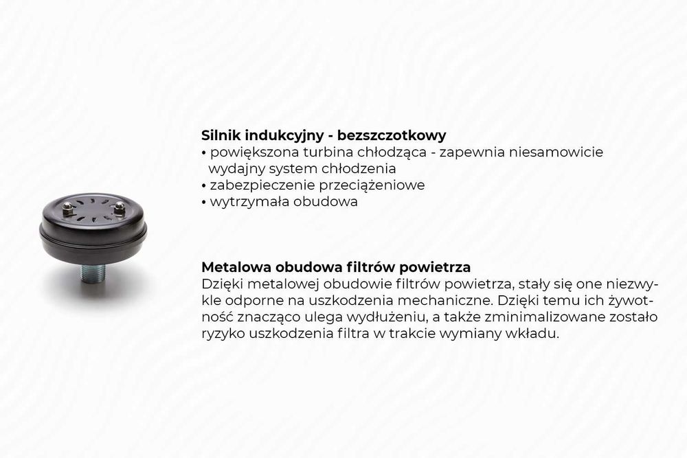 MOCNY KOMPRESOR 50L olejowy wydajny 530L/min agregat malarski system V