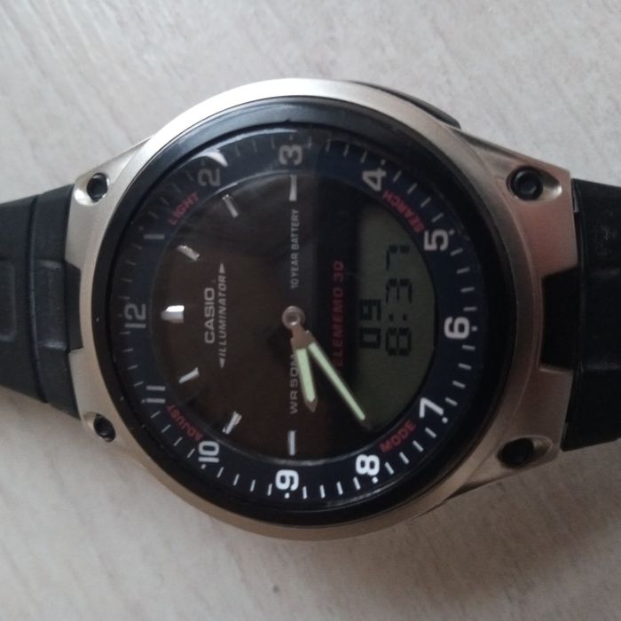 Zegarek Casio clasic.Jak nowy.Iluminator Super Okazja
