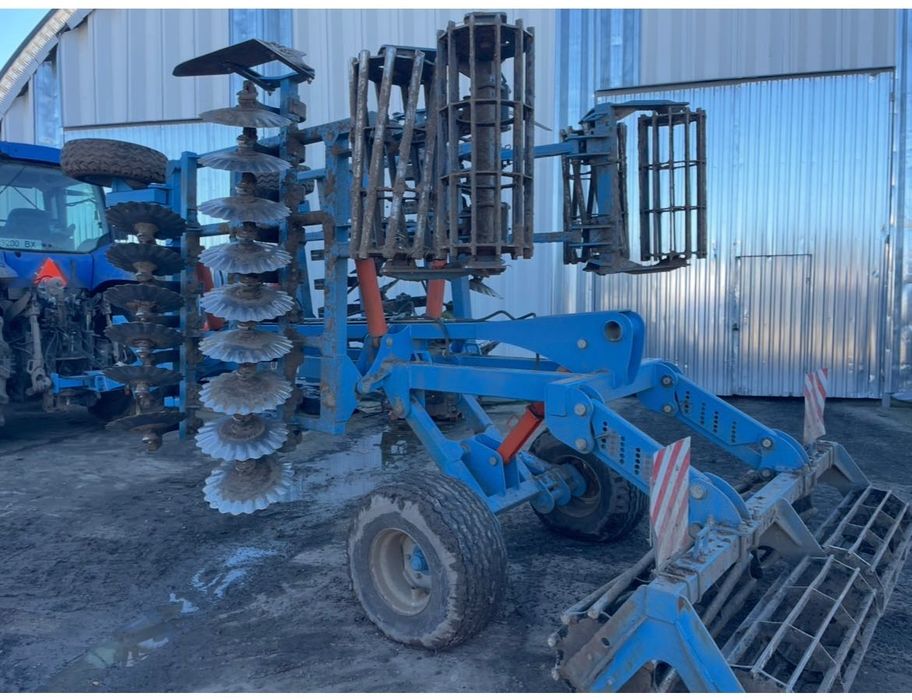 Дисковий лущильник DEFT 4,0 гідр. причіпний базовий трубчастий барабан