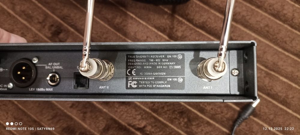 Радіосистема Sennheiser ew100 g 2(835)D