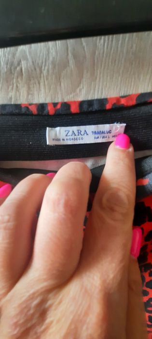 Spódnica ołówkowa Zara panterka rozmiar L