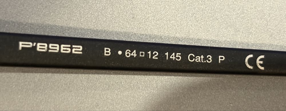 Porsche Design P8962 carbon, окуляри сонцезахисні.