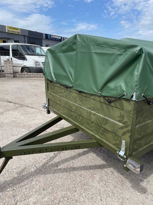 Легковий причіп "Olta 303" - камуфльований від виробника!