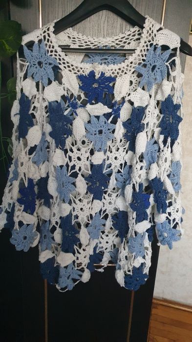 В'язані  гачком кофточки