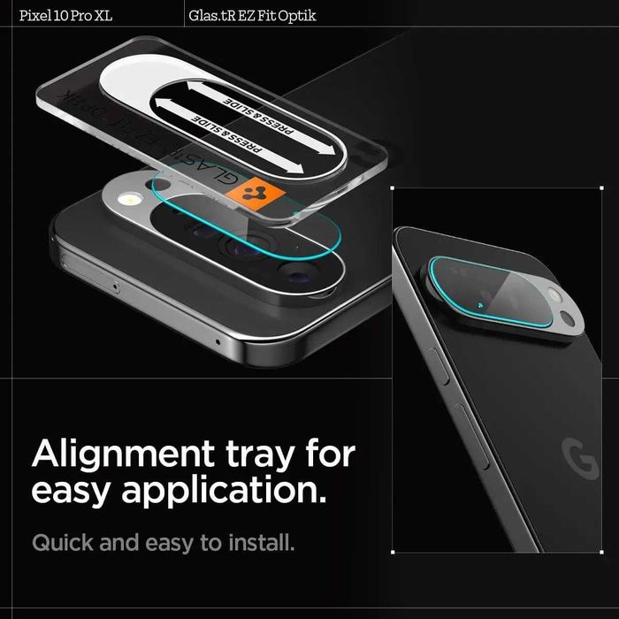 Защитное стекло на камеру Spigen Optik 2-Pack  Google Pixel 10 Pro XL
