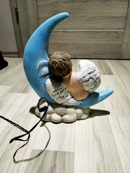 Figurka lampka aniołek z imieniem Igor.