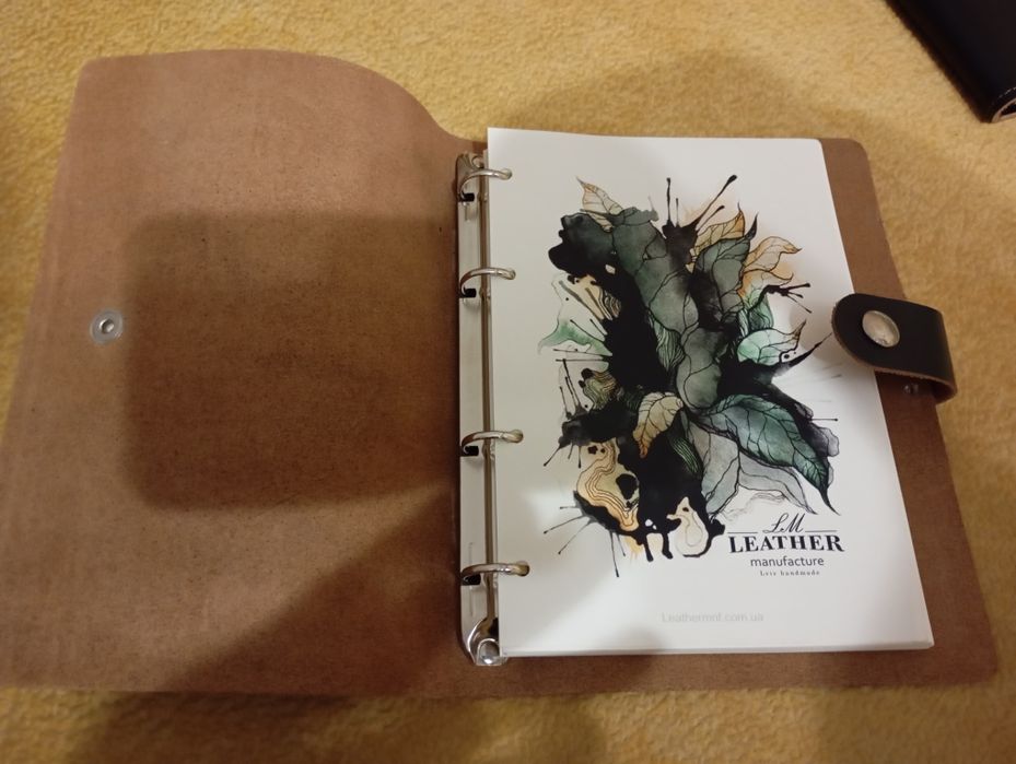 Записник шкіряний