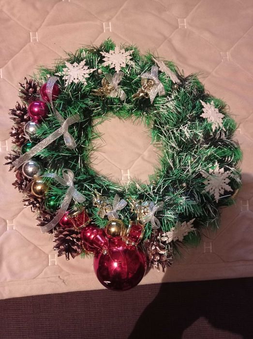 Різдвяний, новорічний вінок