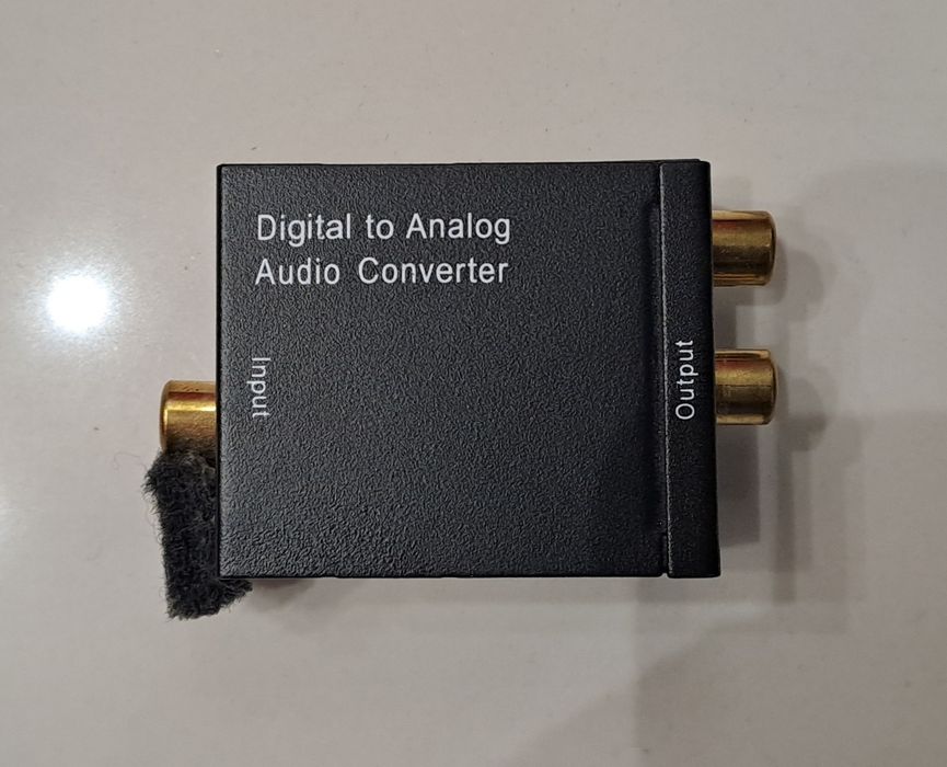 Przetwornik digital na analog konwerter coaxial/optical na Chinch RCA