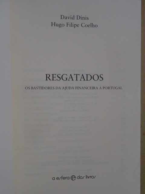 Resgatados de Hugo Filipe Coelho e David Dinis - 1ª Edição