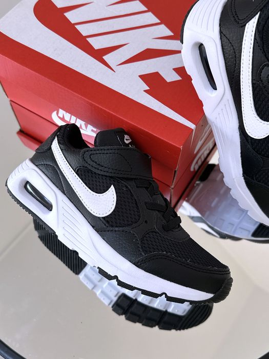 Качественные кроссовки на липучках Nike Air Max 31р