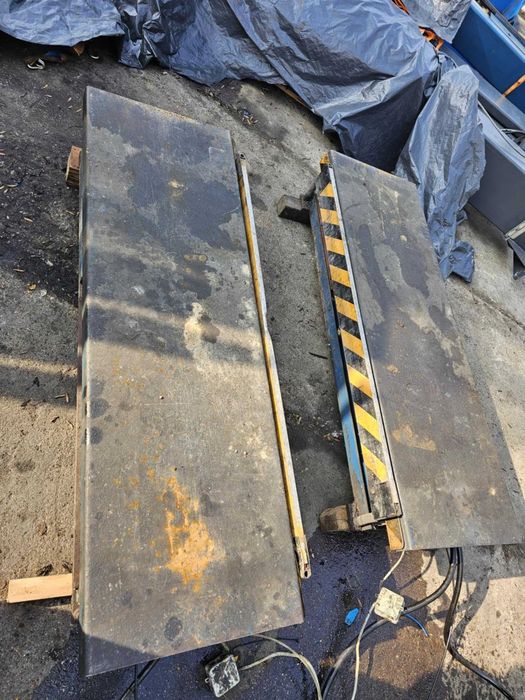 Podnośnik samochodowy nożycowy podposadzkowy Nussbaum