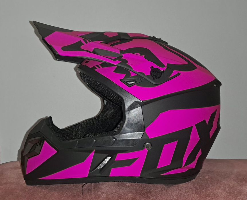 Kask cross quad hulajnoga  rower dziecko S