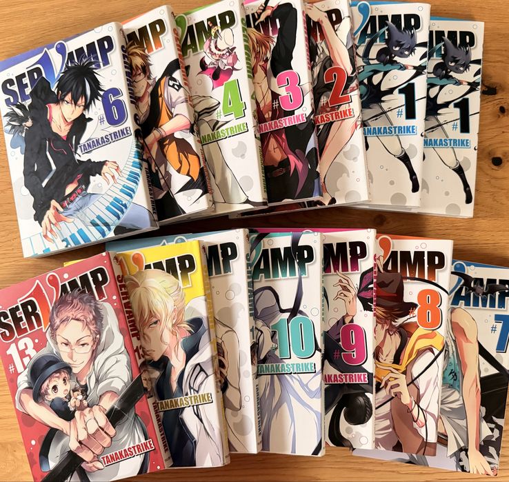 Manga „Servamp” - Tomy 1-13