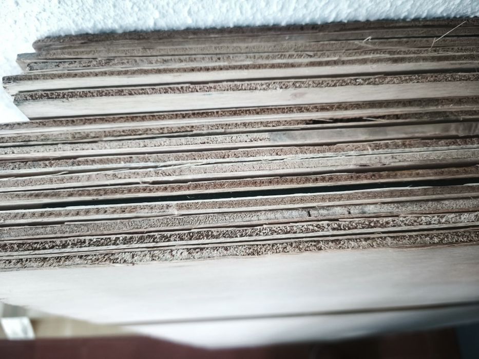 Placas madeira 1000 x 500 x 4mm