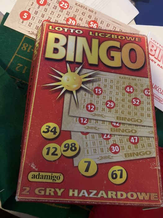 Bingo gra planszowa