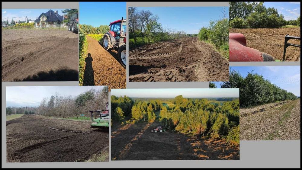 Mulczer wgłębny pod PV, hale, magazyny | Karczowanie | Gliwice, Śląsk, Opolskie | Przygotowanie terenu pod inwestycje