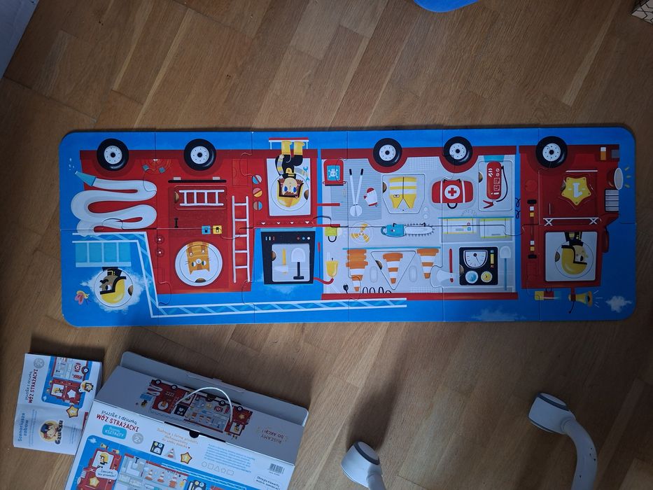 Puzzle czuczu woz strazacki