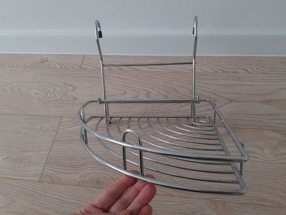 Koszyk, półka narożna na reling do kuchni
