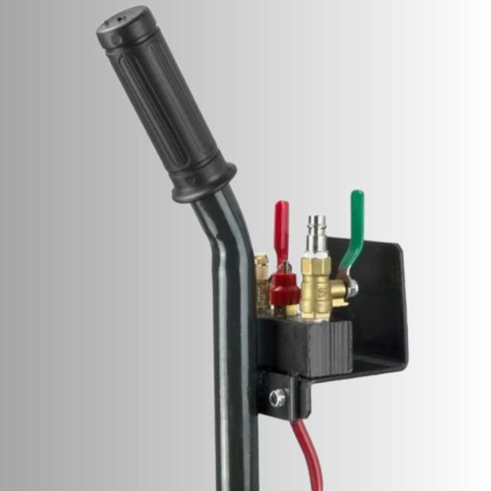 Домкрат пневматический ДП-3КОР 3.5 т 140 мм 400 мм Підкатний домкрат