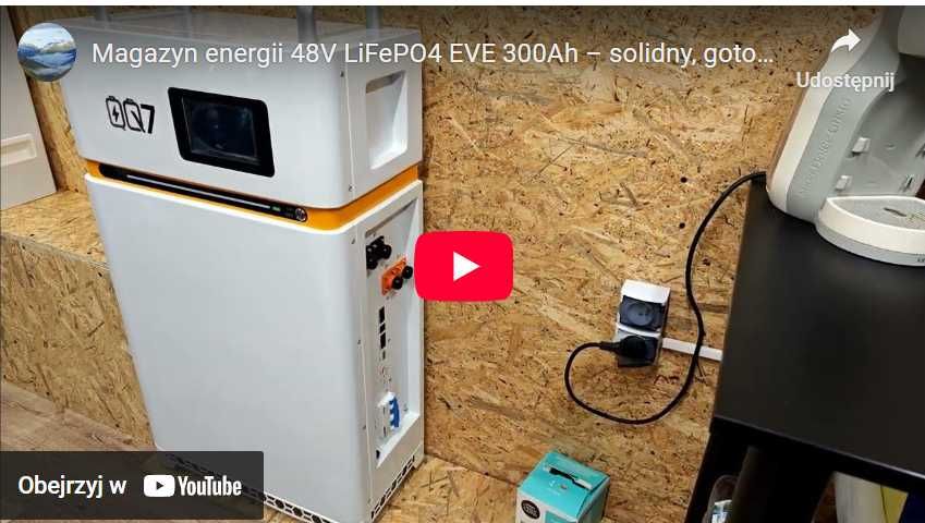 Magazyn Energii Braun Off-Grid 48V 314Ah 16KW LIFEPO4 LFP QQ7 Bogdan