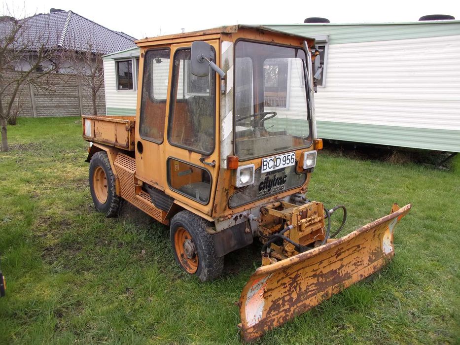 BOSCHUNG CityTrac 40 mini pług kiper SPRAWNY