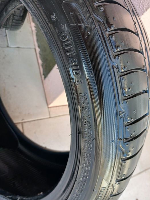 Pneus 245/40 R18 pouco usados